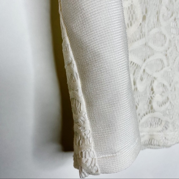 Maje | Lace Emblem Top Small - Picture 3 of 5